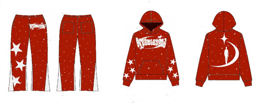 Dreambeyond Red Sweatsuit